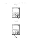 CHARACTER INPUT METHOD AND APPARATUS IN PORTABLE TERMINAL HAVING TOUCH SCREEN diagram and image