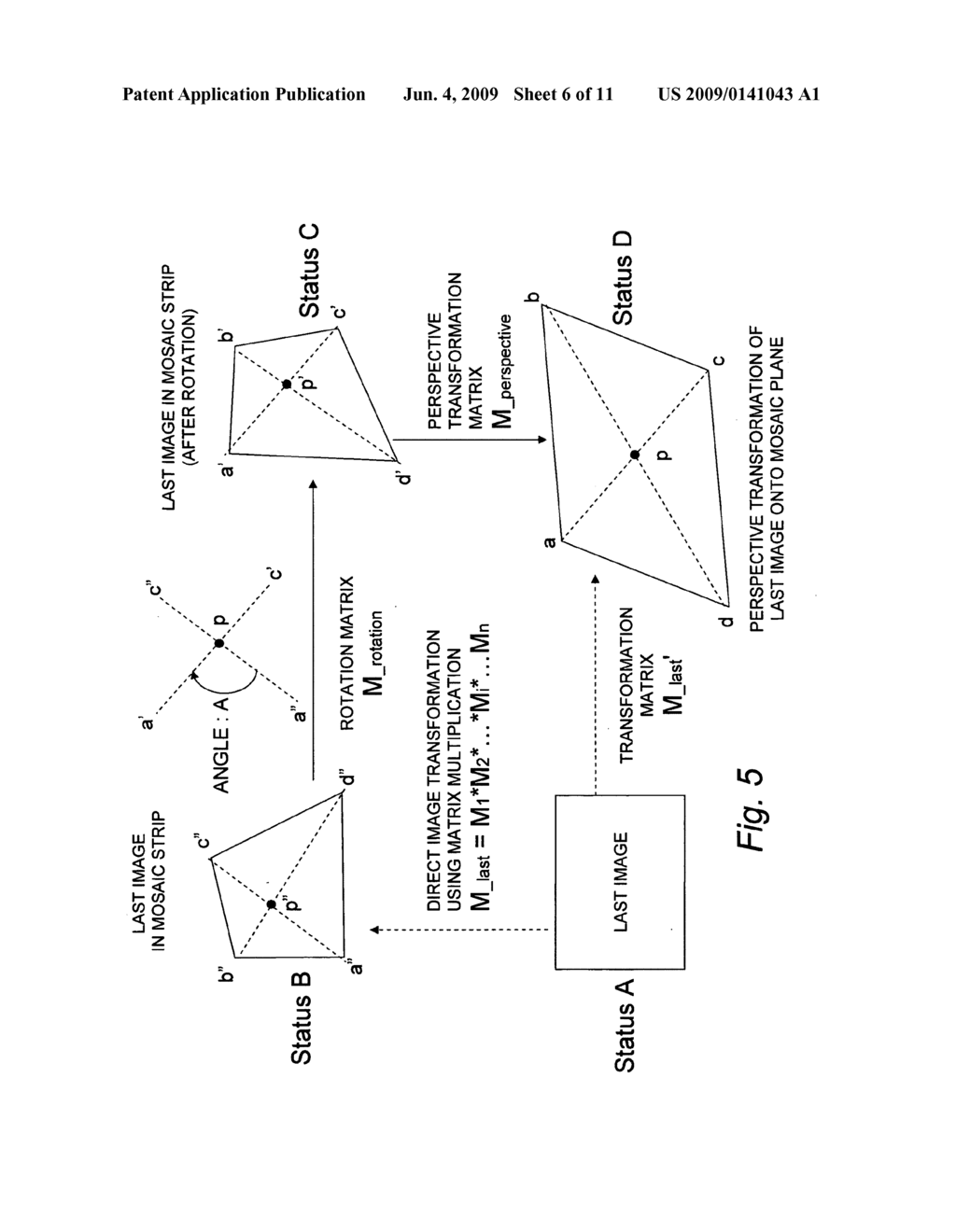 Image mosaicing apparatus for mitigating curling effect - diagram, schematic, and image 07