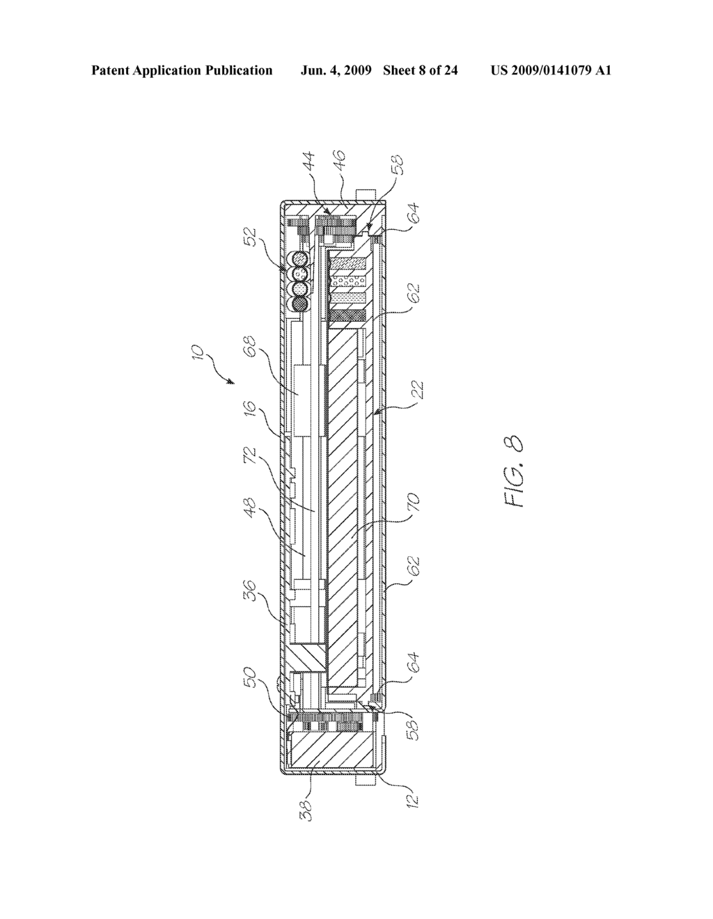 Pagewidth Inkjet Printer For Printing Cartridge-Fed Sheets - diagram, schematic, and image 09