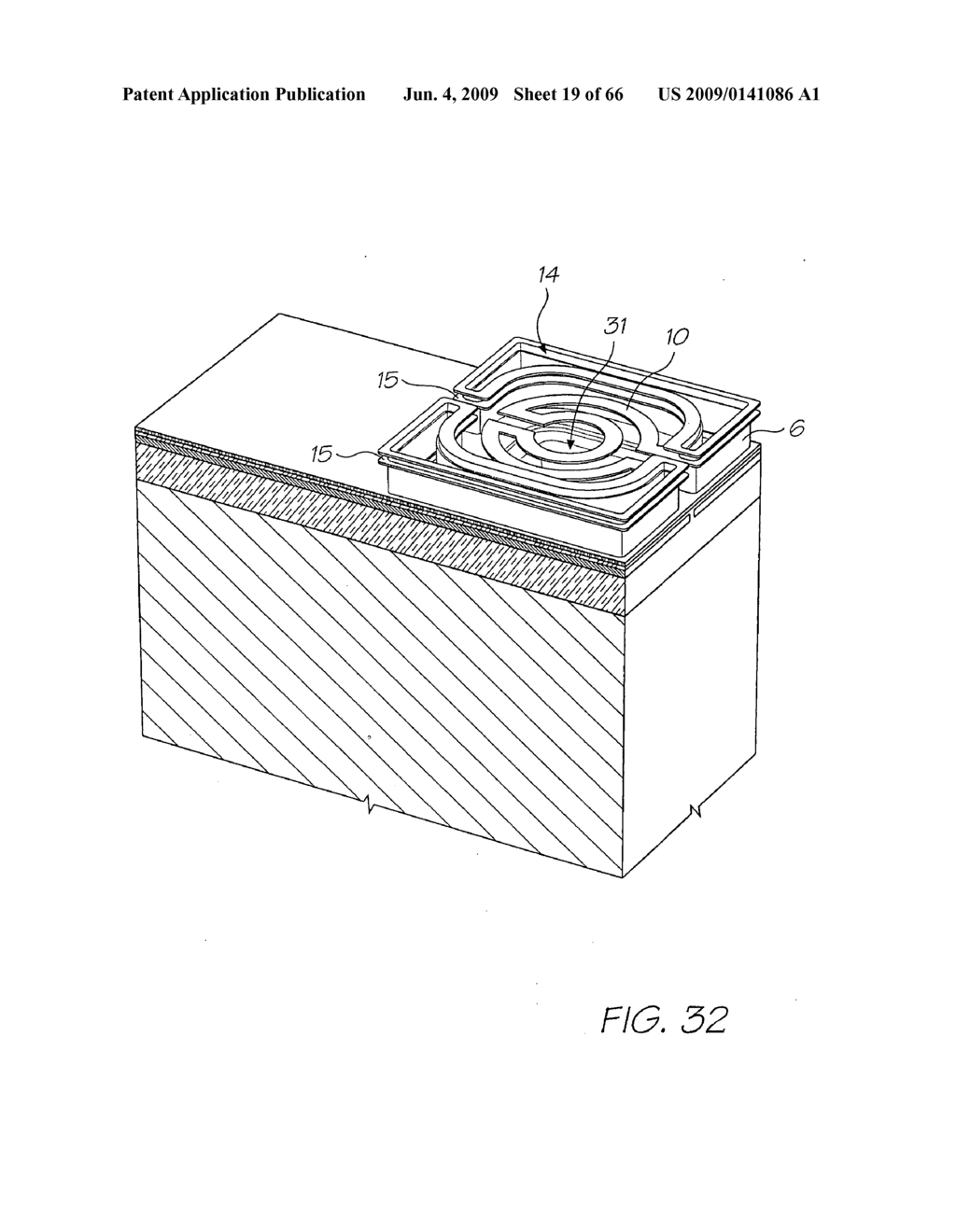 Inkjet Printhead Unit Cell With Heater Element - diagram, schematic, and image 20