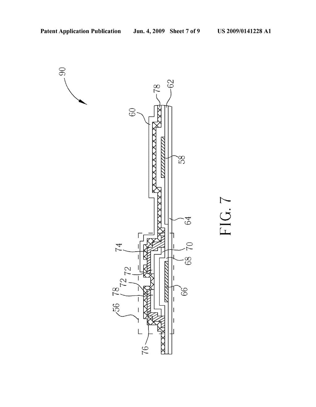 LIQUID CRYSTAL DISPLAY WITH HIGH APERTURE RATIO - diagram, schematic, and image 08