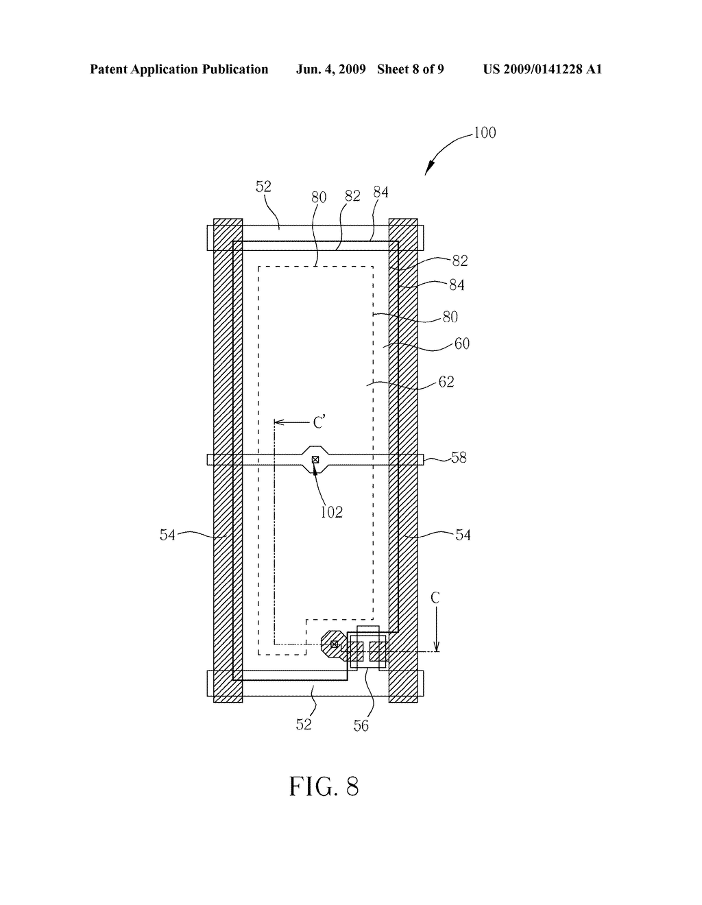 LIQUID CRYSTAL DISPLAY WITH HIGH APERTURE RATIO - diagram, schematic, and image 09