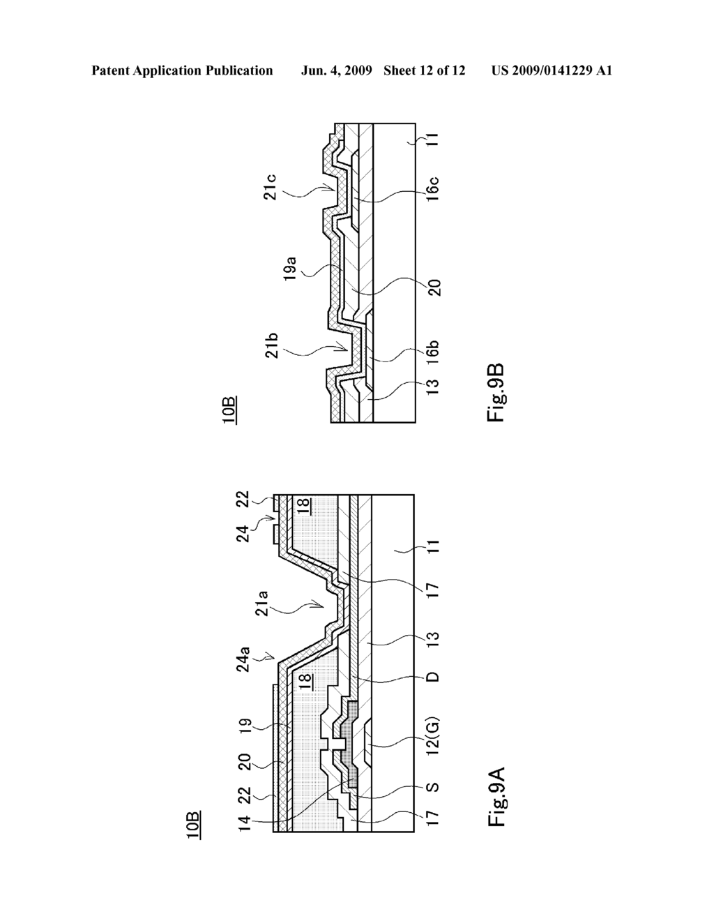 LIQUID CRYSTAL DISPLAY DEVICE AND MANUFACTURING METHOD OF THE LIQUID CRYSTAL DISPLAY DEVICE - diagram, schematic, and image 13