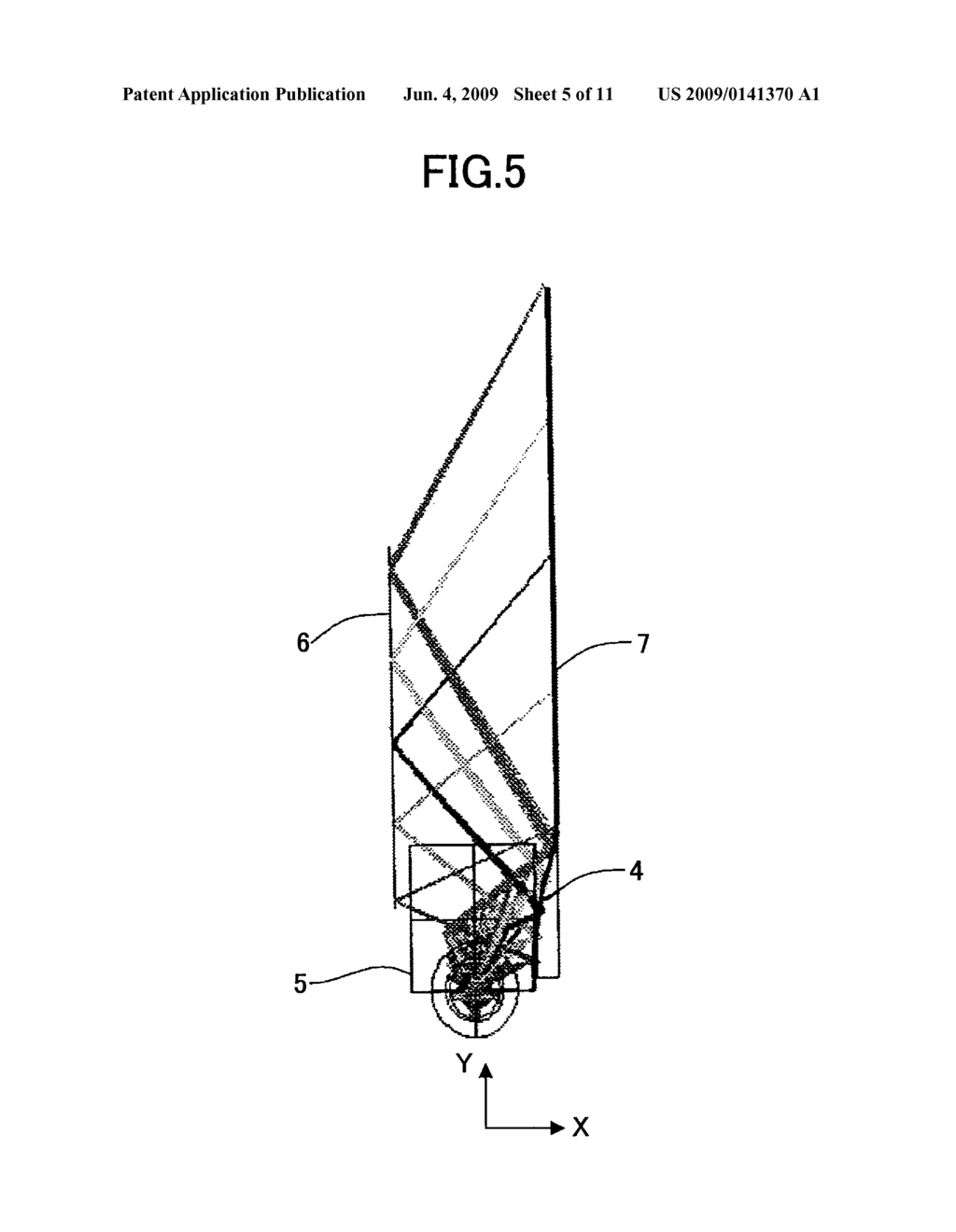 PROJECTION OPTICAL SYSTEM AND IMAGE DISPLAY APPARATUS - diagram, schematic, and image 06