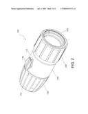 COLLIMATED OPTICAL SYSTEM WITH CLIP RING ECCENTRIC LOCKING MECHANISM diagram and image