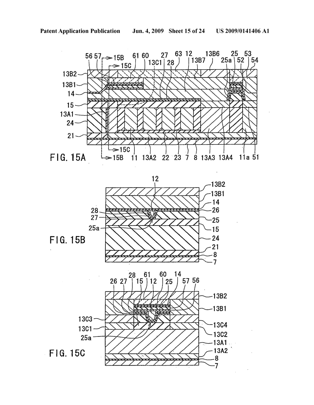 Magnetic head for perpendicular magnetic recording and method of manufacturing same - diagram, schematic, and image 16