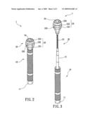 TELESCOPIC AND BENDABLE ELECTRIC TORCH diagram and image