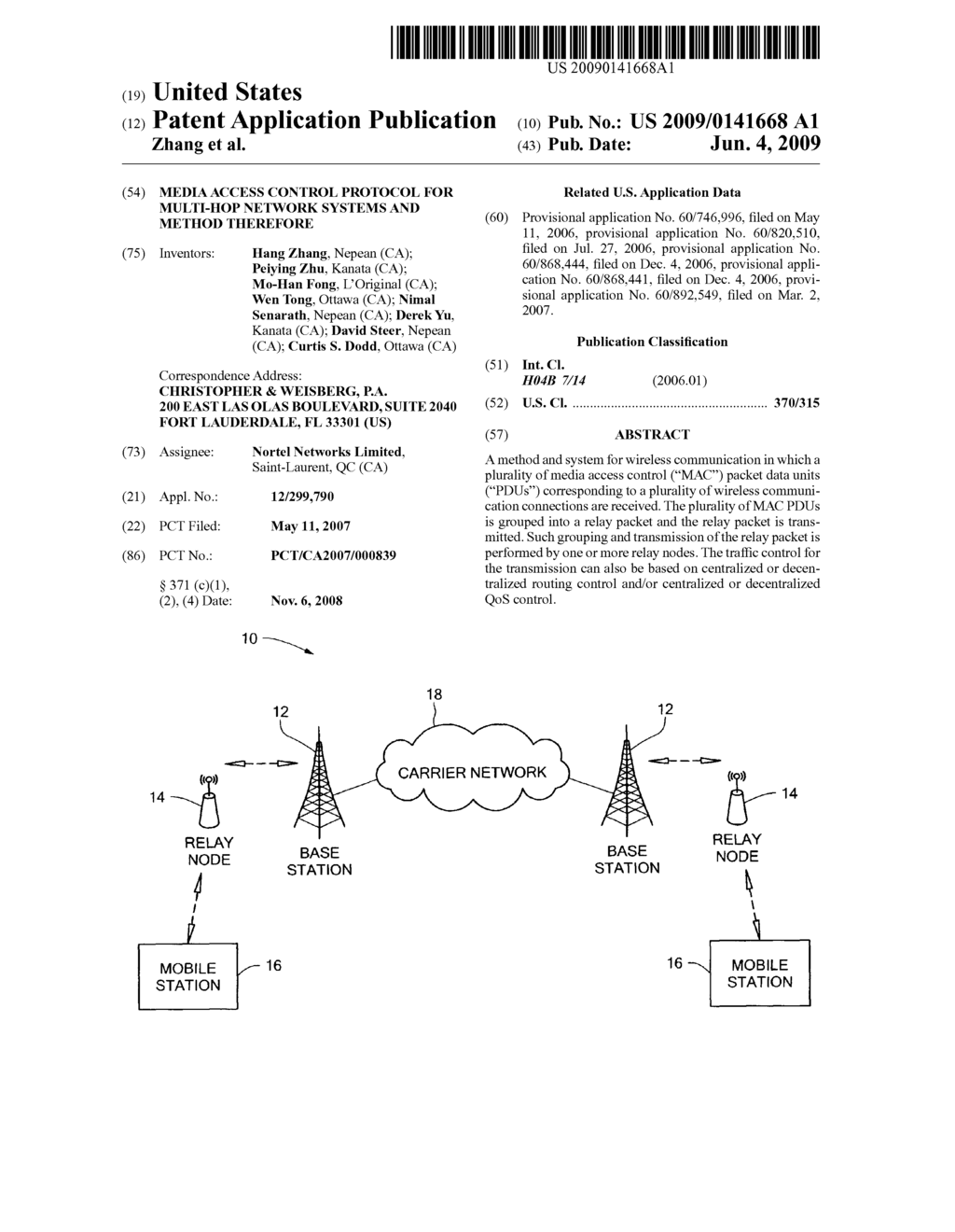 MEDIA ACCESS CONTROL PROTOCOL FOR MULTI-HOP NETWORK SYSTEMS AND METHOD THEREFORE - diagram, schematic, and image 01