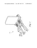 Universal dental x-ray sensor holder diagram and image