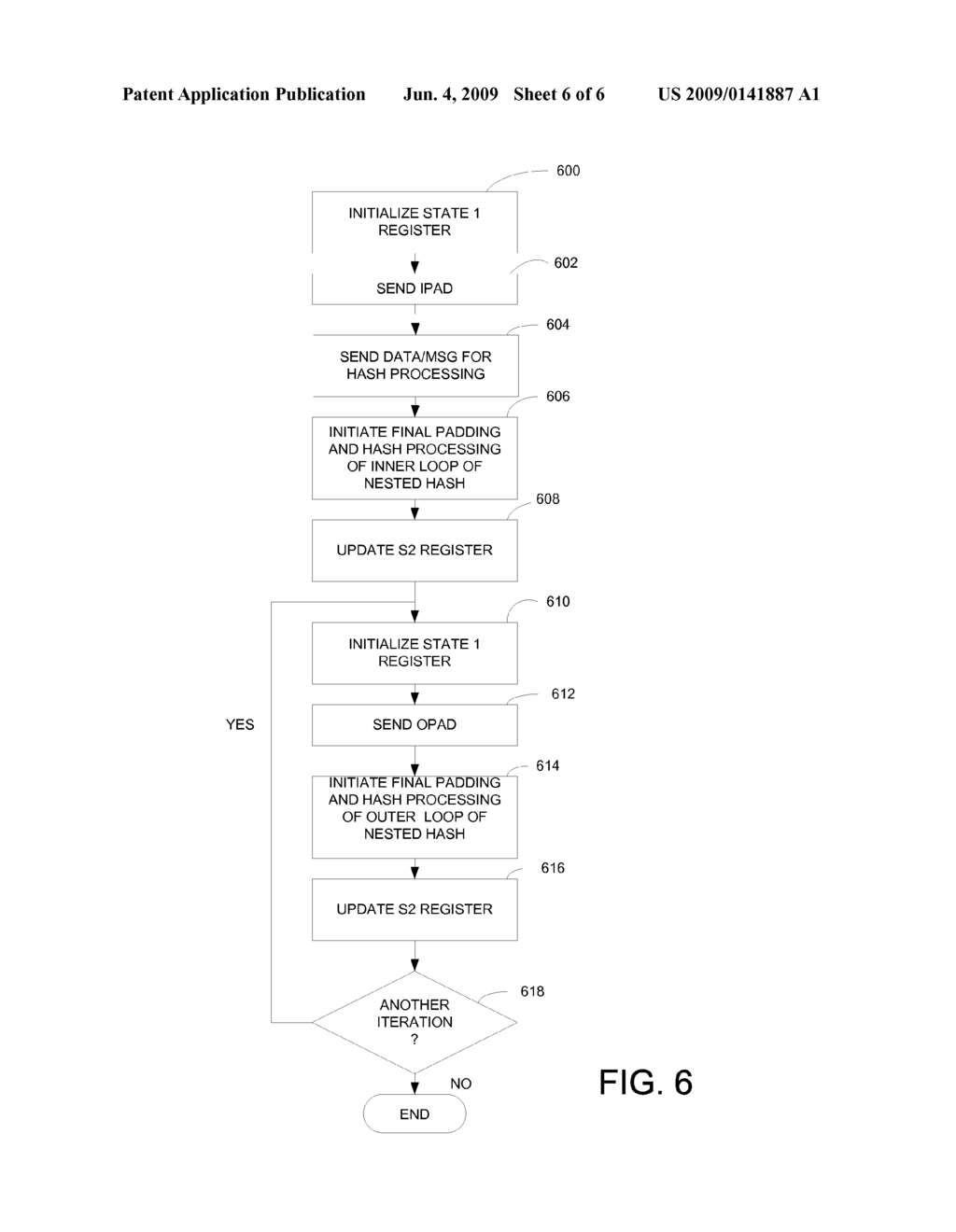 METHOD AND APPARATUS FOR GENERIC MULTI-STAGE NESTED HASH PROCESSING - diagram, schematic, and image 07