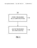 APPARATUS AND METHOD FOR SECURING DATA IN COMPUTER STORAGE diagram and image