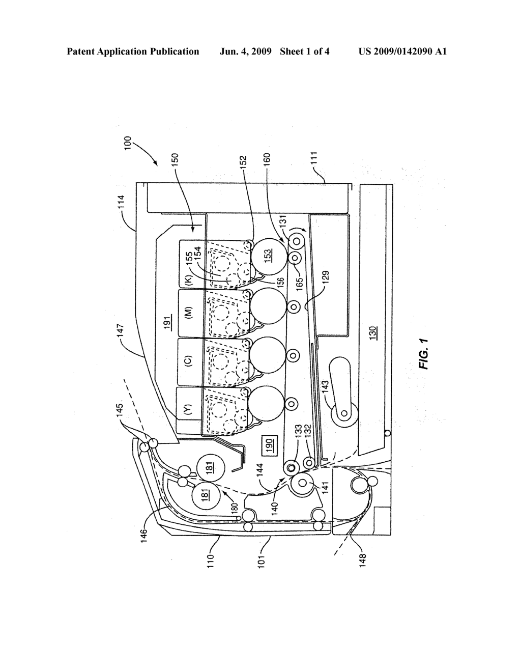 Methods Of Operating A Multi-Color Image Forming Device In A Mono-Color Mode - diagram, schematic, and image 02