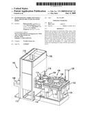 Wafer position correction with a dual, side-by-side wafer transfer robot diagram and image