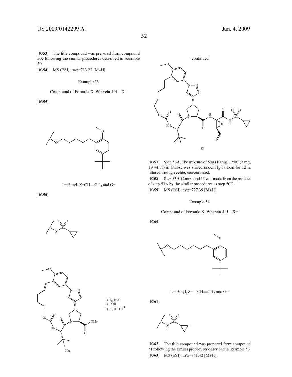 MACROCYCLIC TETRAZOLYL HEPATITIS C SERINE PROTEASE INHIBITORS - diagram, schematic, and image 53