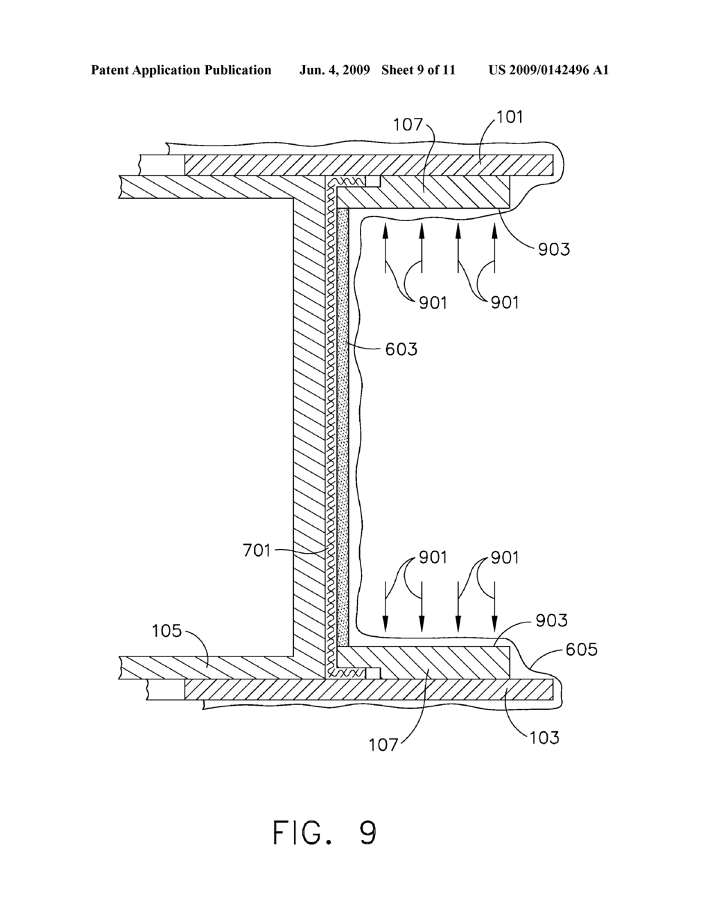 METHOD FOR FABRICATING REINFORCED COMPOSITE MATERIALS - diagram, schematic, and image 10