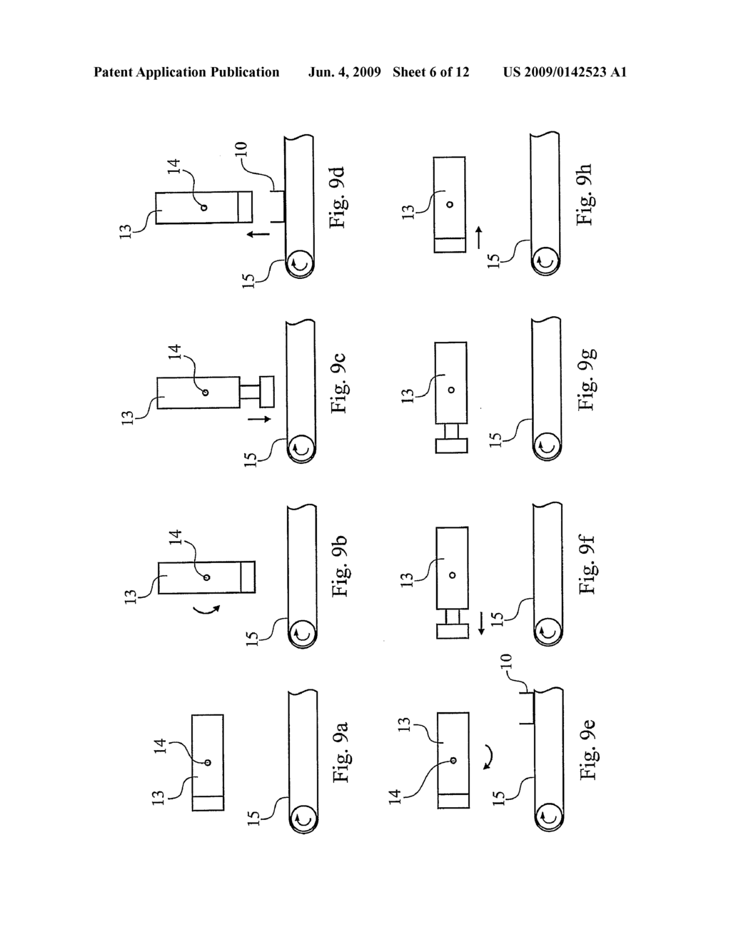  METHOD AND MACHINE FOR MAKING FIBRE PRODUCTS FROM STOCK AND A NEW TYPE OF FIBRE PRODUCT - diagram, schematic, and image 07