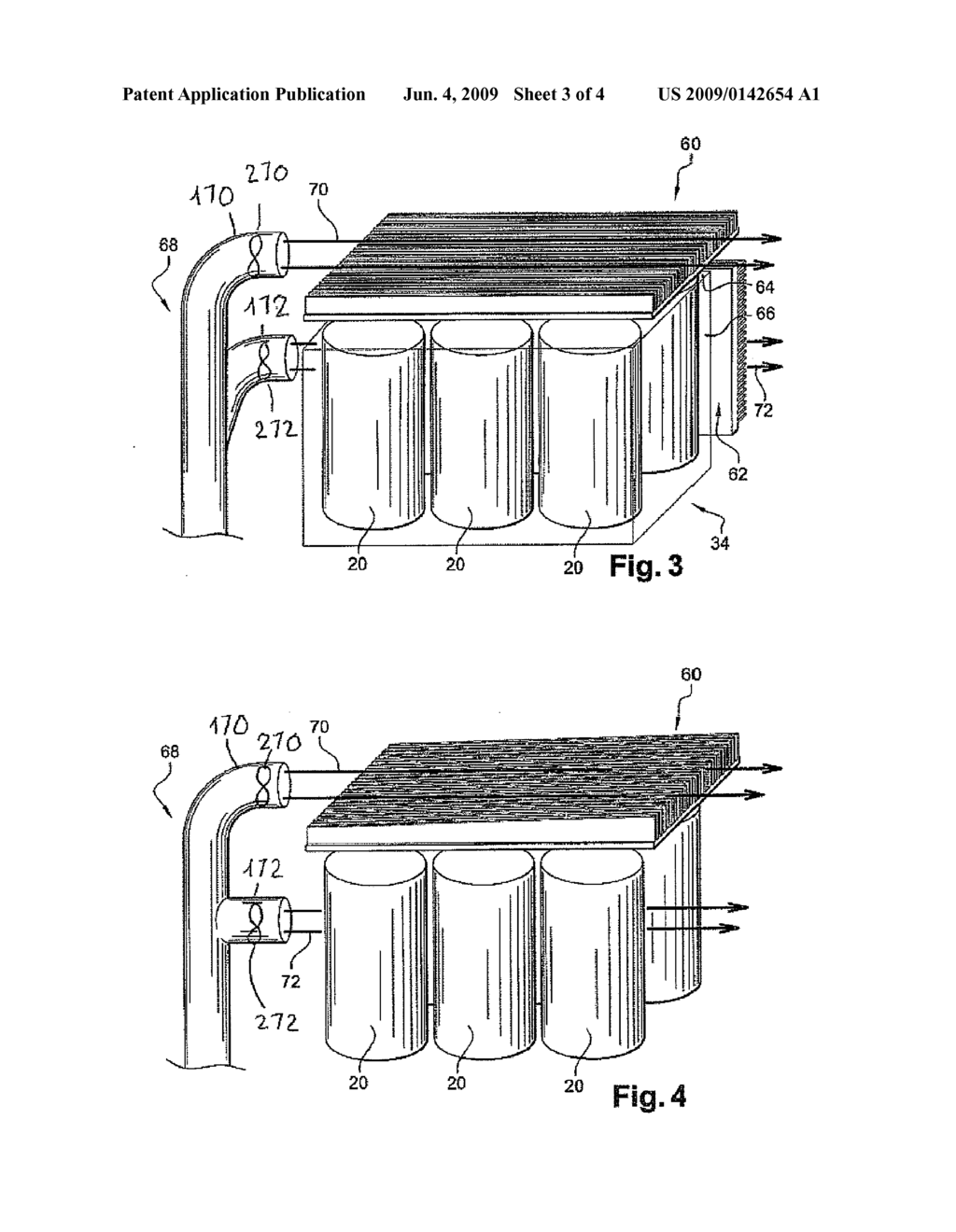 COMPACT POWER SUPPLY DEVICE FOR A MOTOR VEHICLE COMPRISING REGULATED COOLING MEANS - diagram, schematic, and image 04