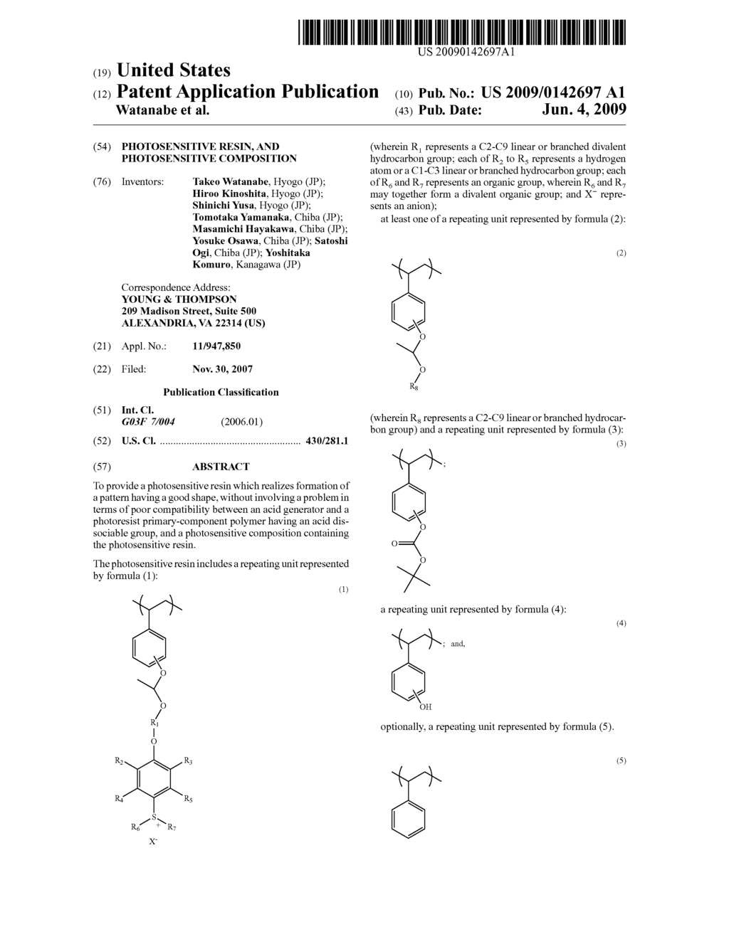 PHOTOSENSITIVE RESIN, AND PHOTOSENSITIVE COMPOSITION - diagram, schematic, and image 01