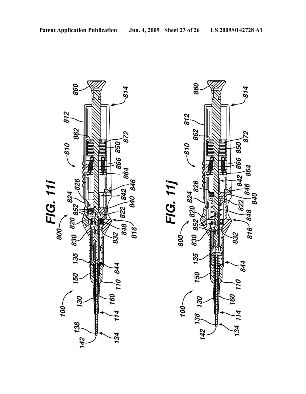 ACTUATORS FOR DEVICE FOR DELIVERING MEDICINAL IMPLANTS - diagram, schematic, and image 24