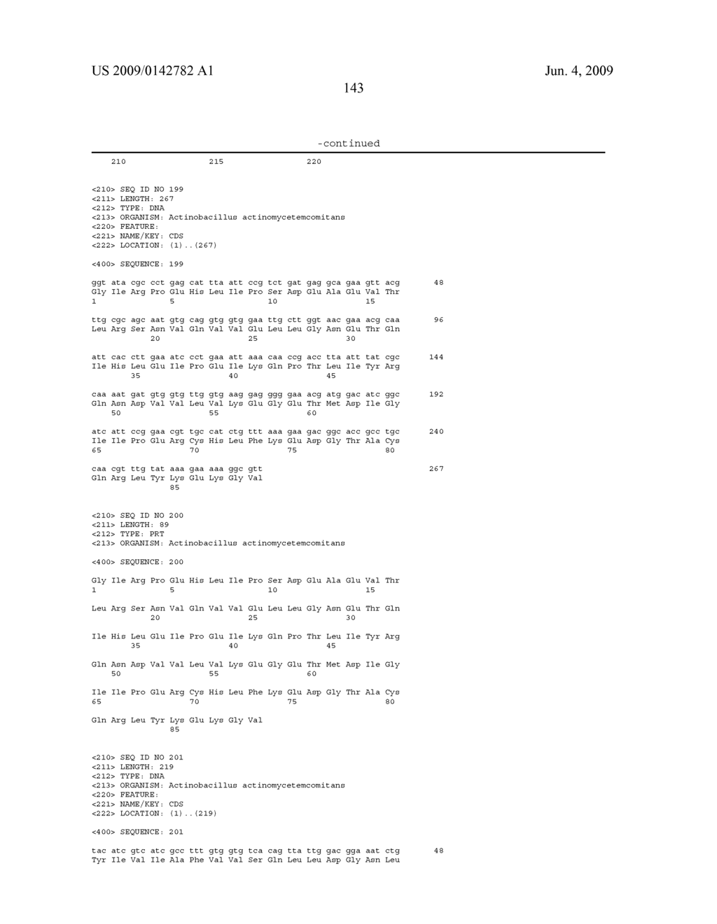 Identification of Actinobacillus actinomycetemcomitans Antigens for Use in the Diagnosis, Treatment, and Monitoring of Periodontal Diseases - diagram, schematic, and image 144