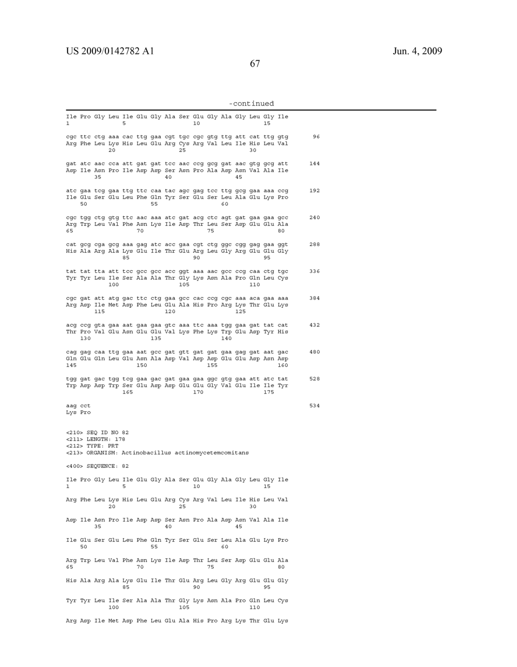 Identification of Actinobacillus actinomycetemcomitans Antigens for Use in the Diagnosis, Treatment, and Monitoring of Periodontal Diseases - diagram, schematic, and image 68