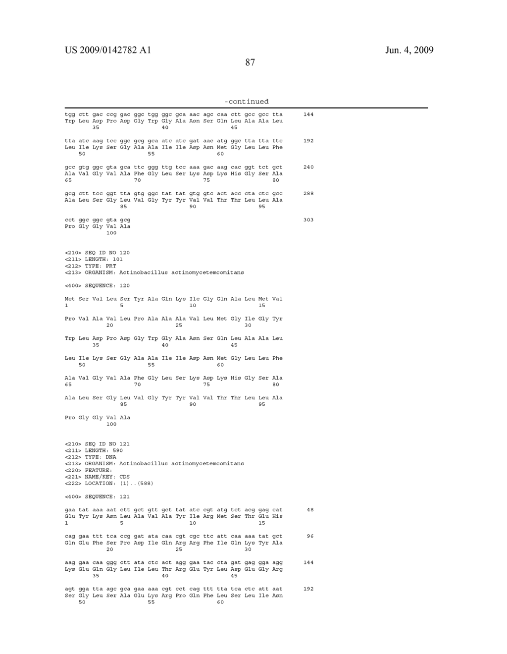 Identification of Actinobacillus actinomycetemcomitans Antigens for Use in the Diagnosis, Treatment, and Monitoring of Periodontal Diseases - diagram, schematic, and image 88