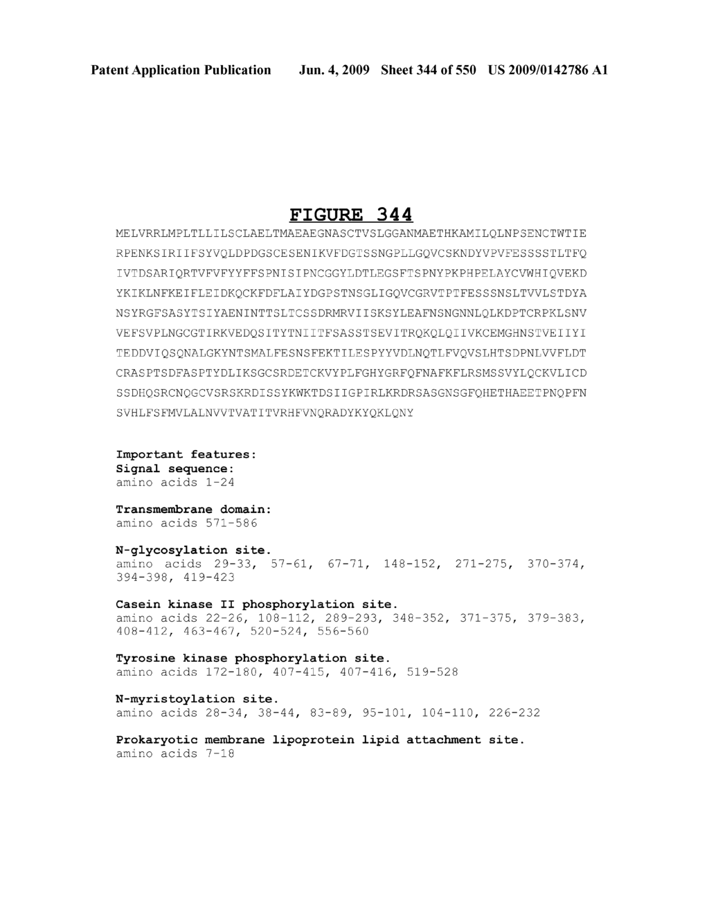 SECRETED AND TRANSMEMBRANE POLYPEPTIDES AND NUCLEIC ACIDS ENCODING THE SAME - diagram, schematic, and image 345