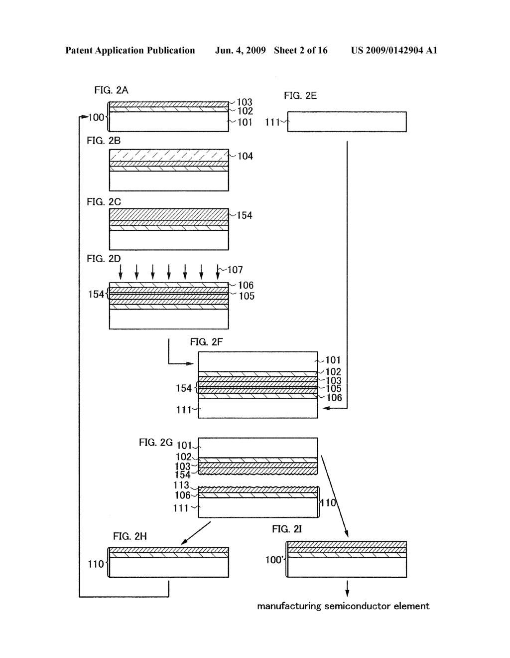 METHOD FOR MANUFACTURING SOI SUBSTRATE - diagram, schematic, and image 03