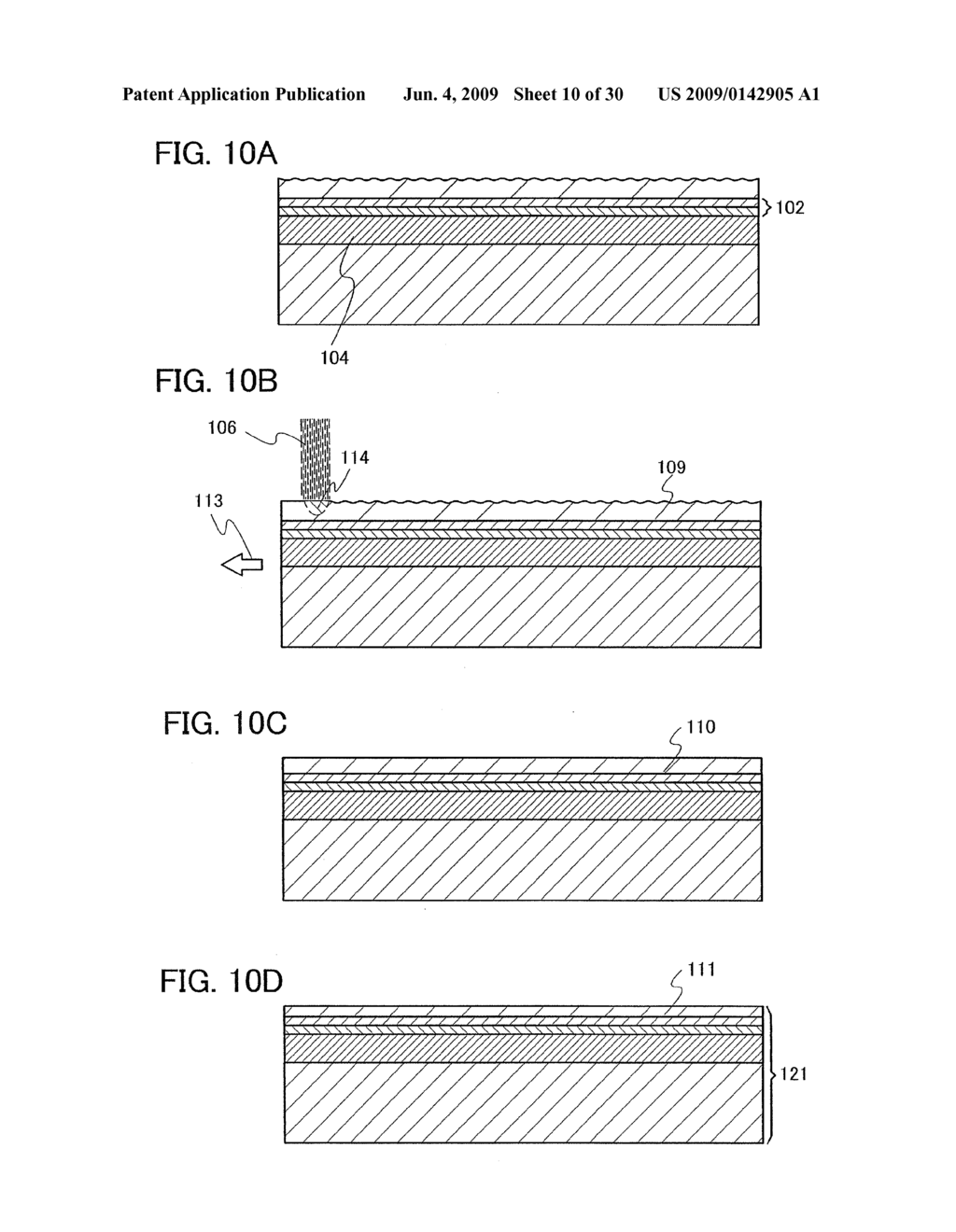 METHOD FOR MANUFACTURING SOI SUBSTRATE - diagram, schematic, and image 11