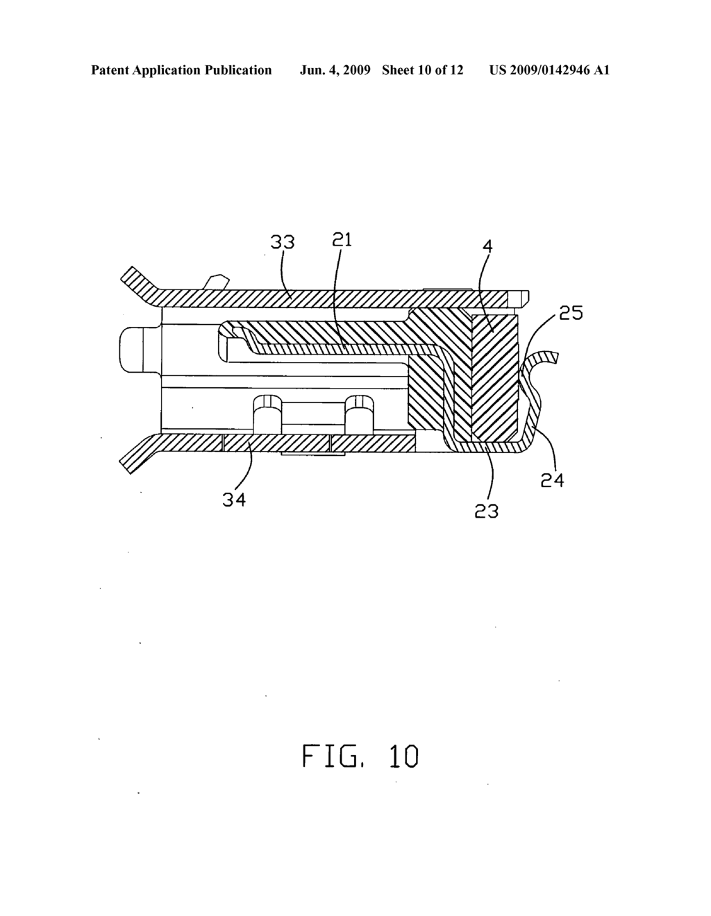 Electrical connector assembly with ESD protection - diagram, schematic, and image 11