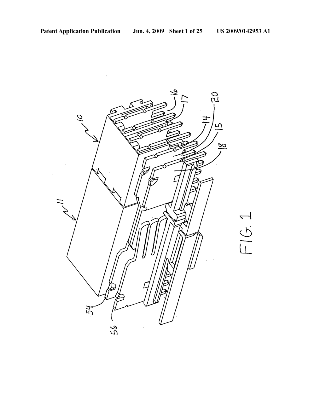 Low profile modular electrical connectors and systems - diagram, schematic, and image 02