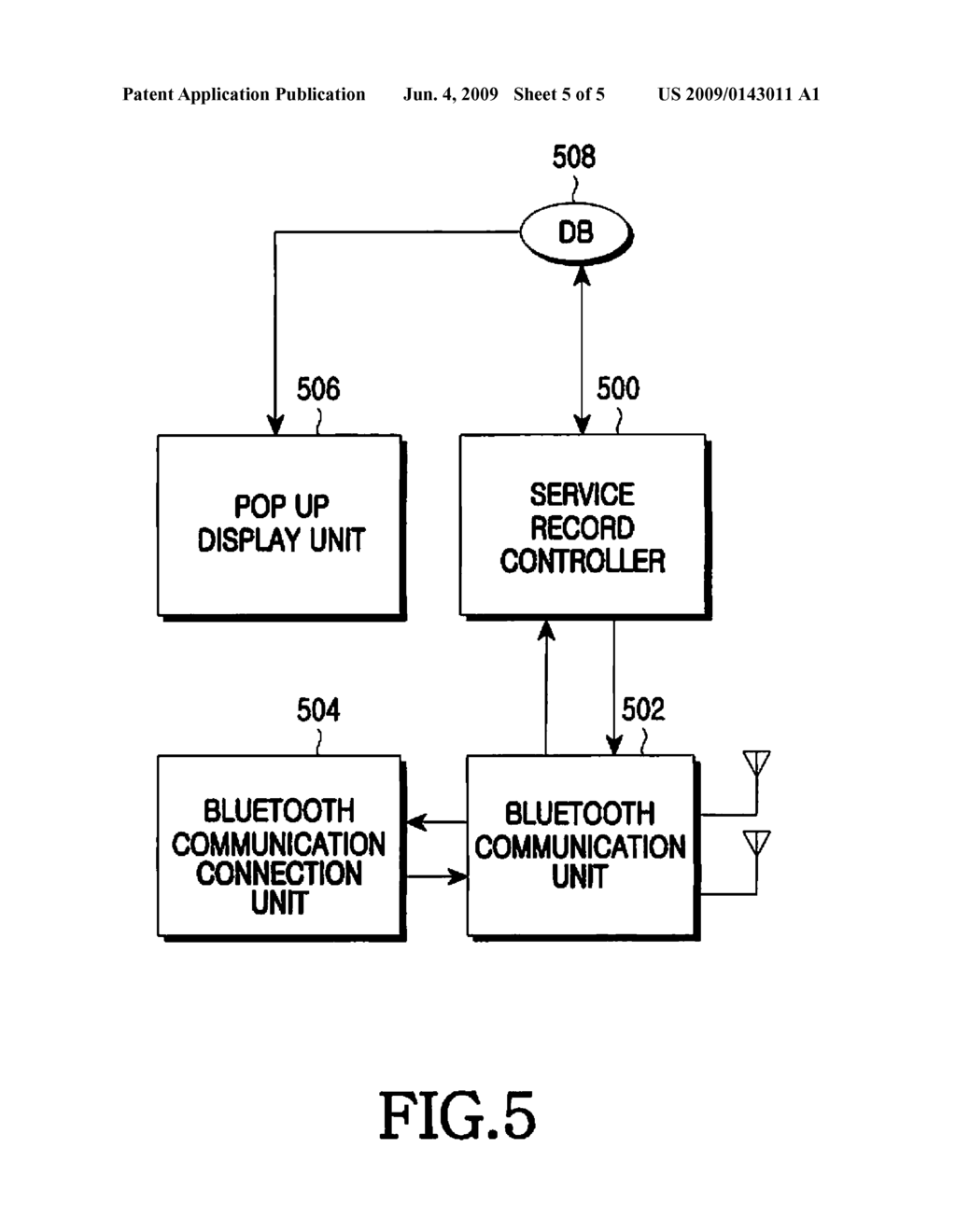 METHOD AND APPARATUS FOR IDENTIFYING JAVA PUSH REQUEST EQUIPMENTS USING BLUETOOTH IN A MOBILE COMMUNICATION TERMINAL - diagram, schematic, and image 06