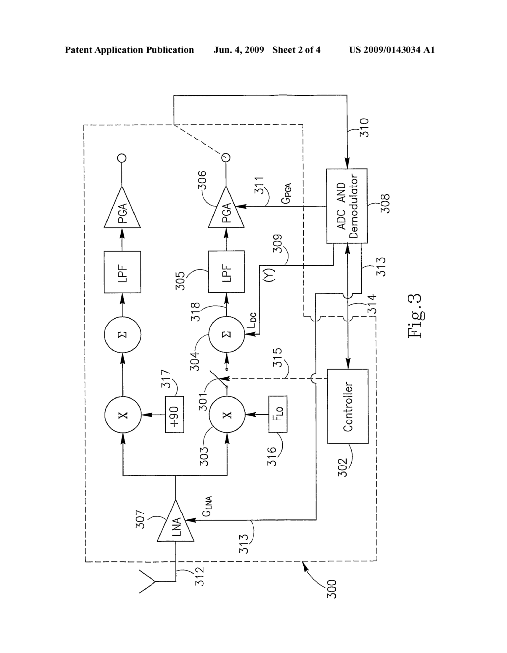 Method for Tuning an RF Base-Band Circuit of a Receiver - diagram, schematic, and image 03