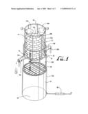 TENNIS BALL DELIVERY DEVICE diagram and image