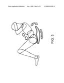 Compact and light multi-exercise device providing hyperextension and instability in all directions diagram and image