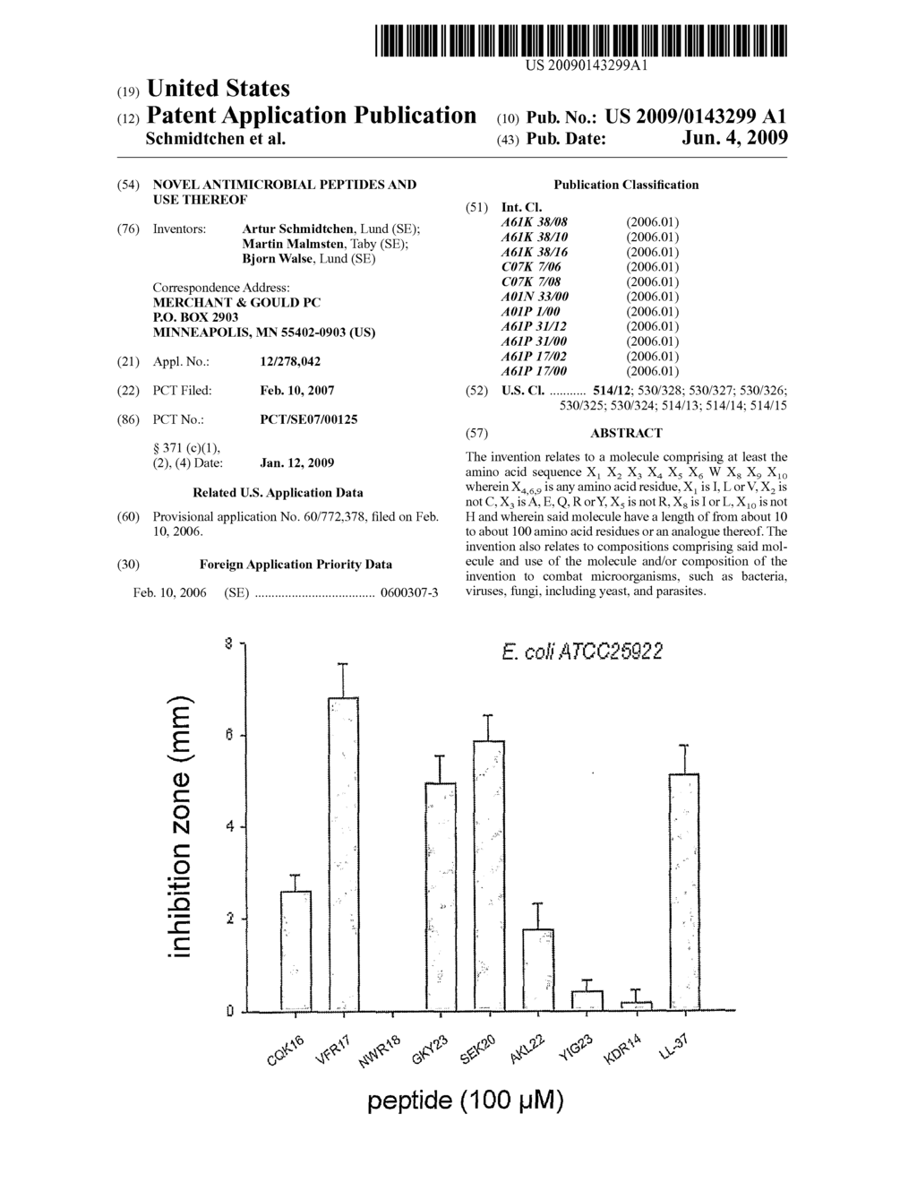 NOVEL ANTIMICROBIAL PEPTIDES AND USE THEREOF - diagram, schematic, and image 01