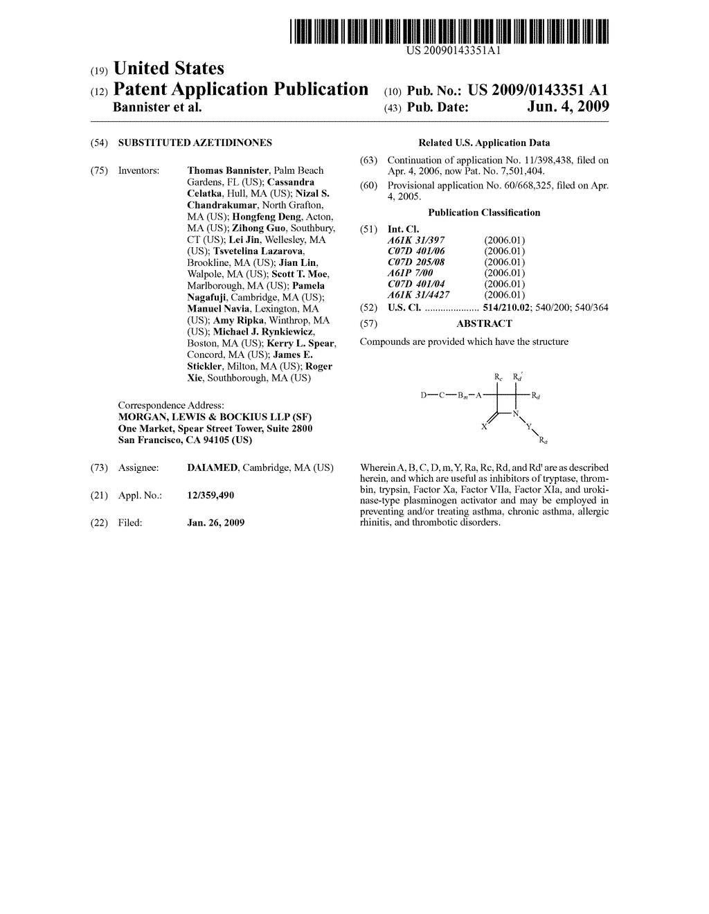 SUBSTITUTED AZETIDINONES - diagram, schematic, and image 01