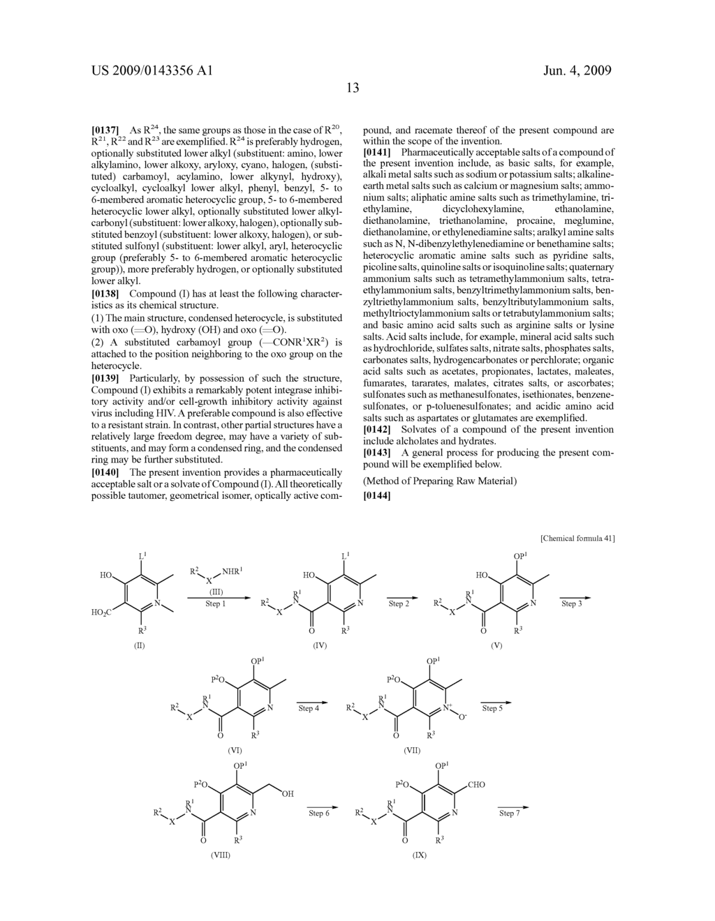 Polycylclic Carbamoylpyridone Derivative Having HIV Integrase Inhibitory Acitvity - diagram, schematic, and image 14