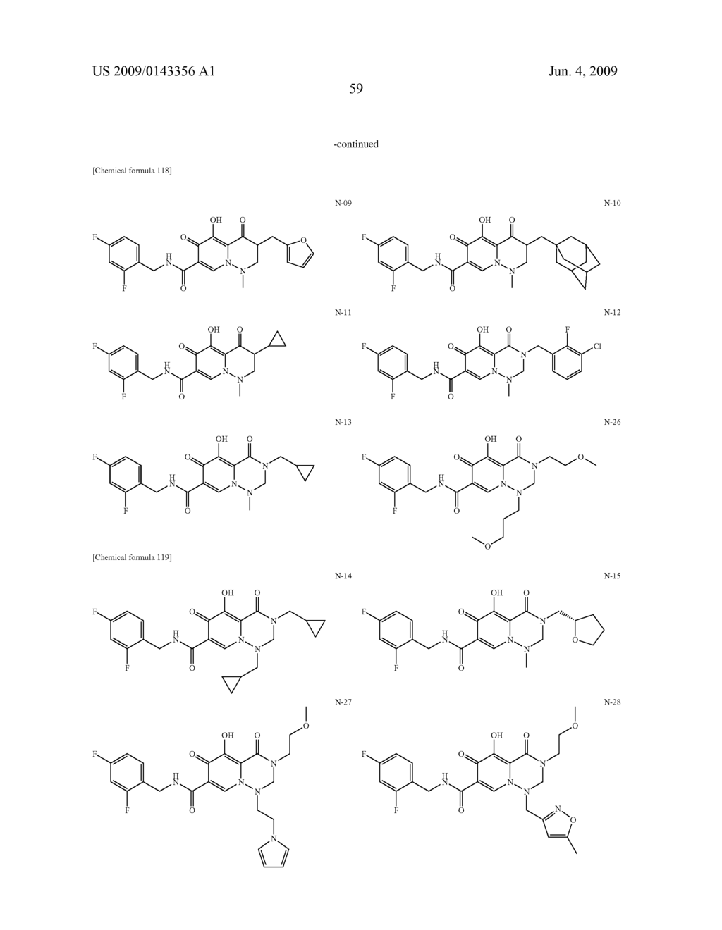 Polycylclic Carbamoylpyridone Derivative Having HIV Integrase Inhibitory Acitvity - diagram, schematic, and image 60