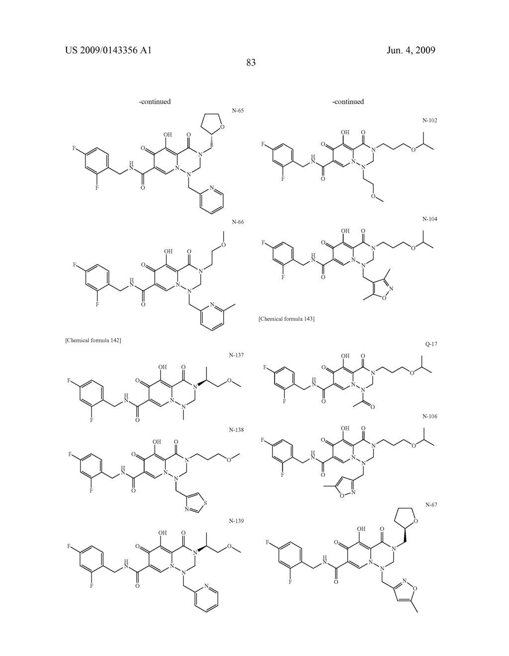 Polycylclic Carbamoylpyridone Derivative Having HIV Integrase Inhibitory Acitvity - diagram, schematic, and image 84