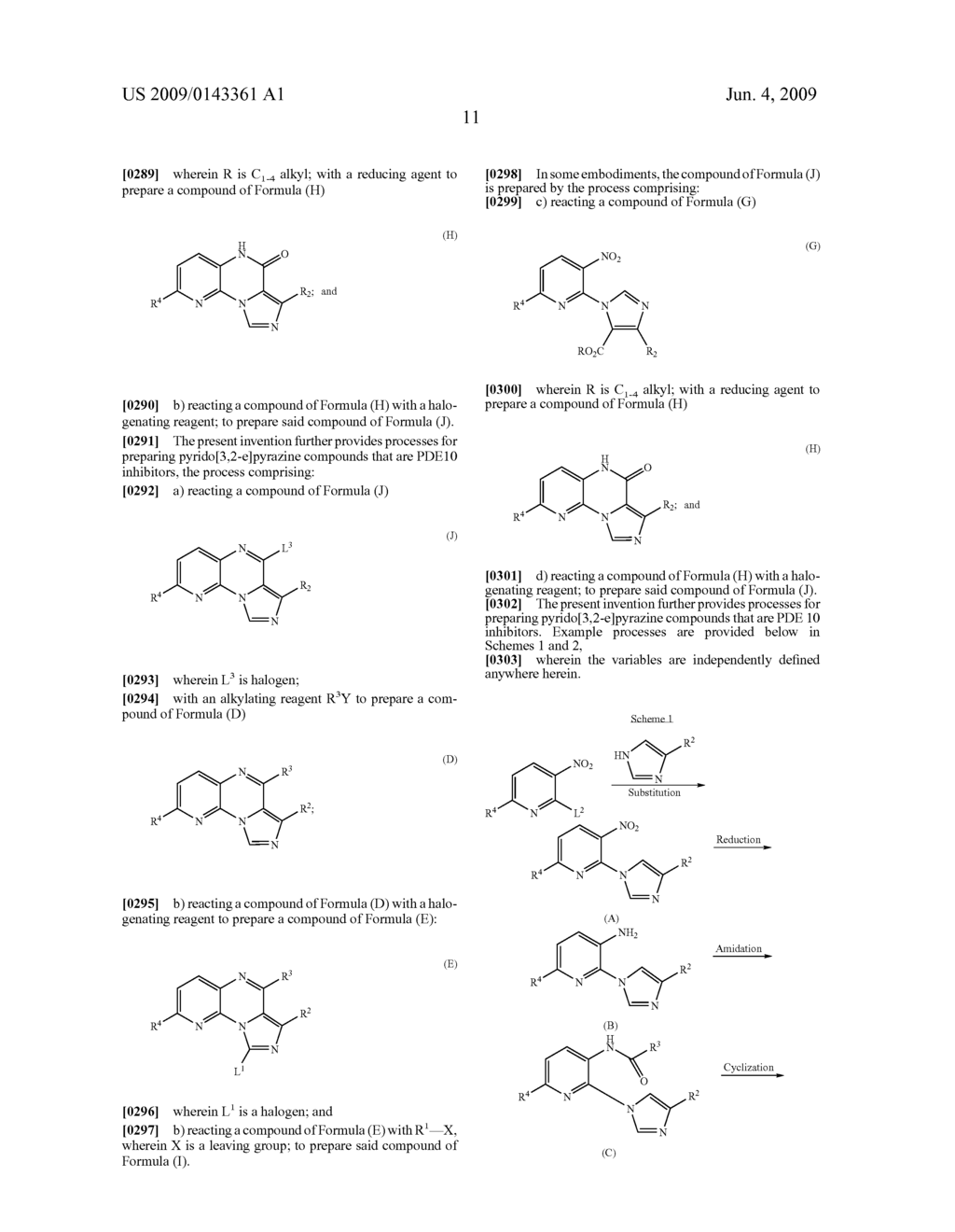 Pyrido[3,2-E]Pyrazines, Process For Preparing The Same, And Their Use As Inhibitors Of Phosphodiesterase 10 - diagram, schematic, and image 18