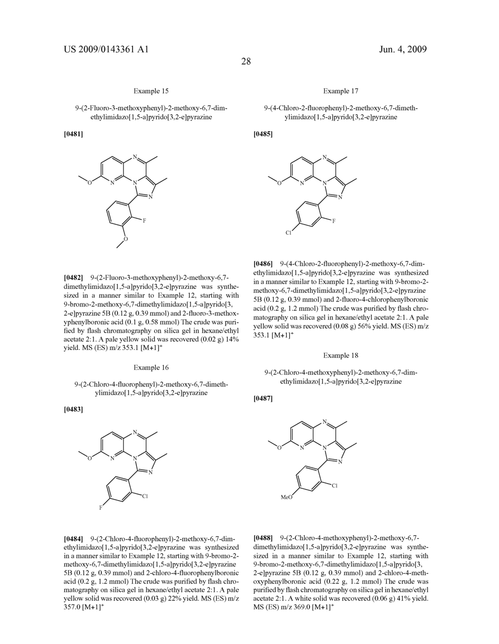 Pyrido[3,2-E]Pyrazines, Process For Preparing The Same, And Their Use As Inhibitors Of Phosphodiesterase 10 - diagram, schematic, and image 35