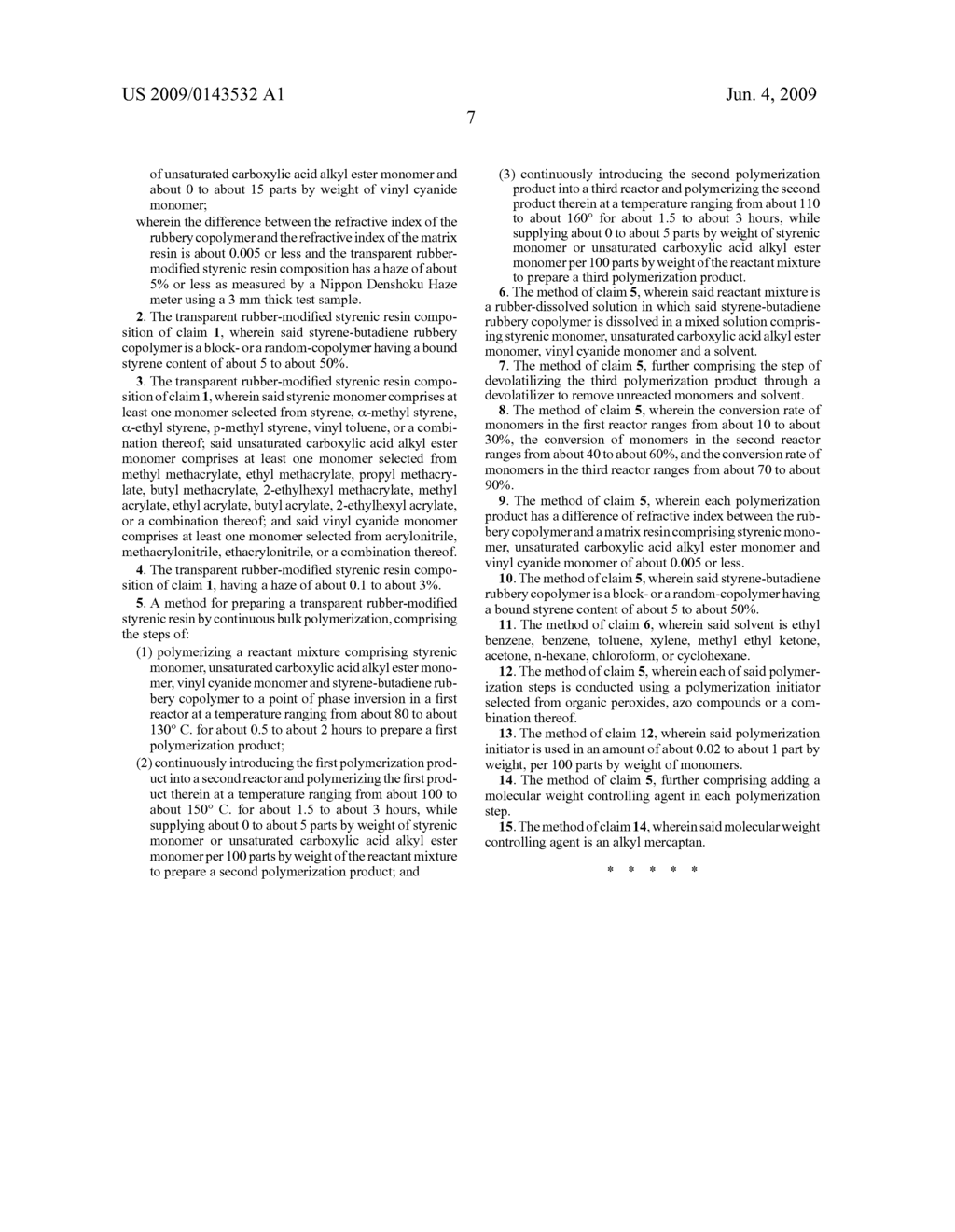 Transparent Rubber Modified Styrene Resin and Method for Preparing the Same by Continuous Bulk Polymerization - diagram, schematic, and image 16