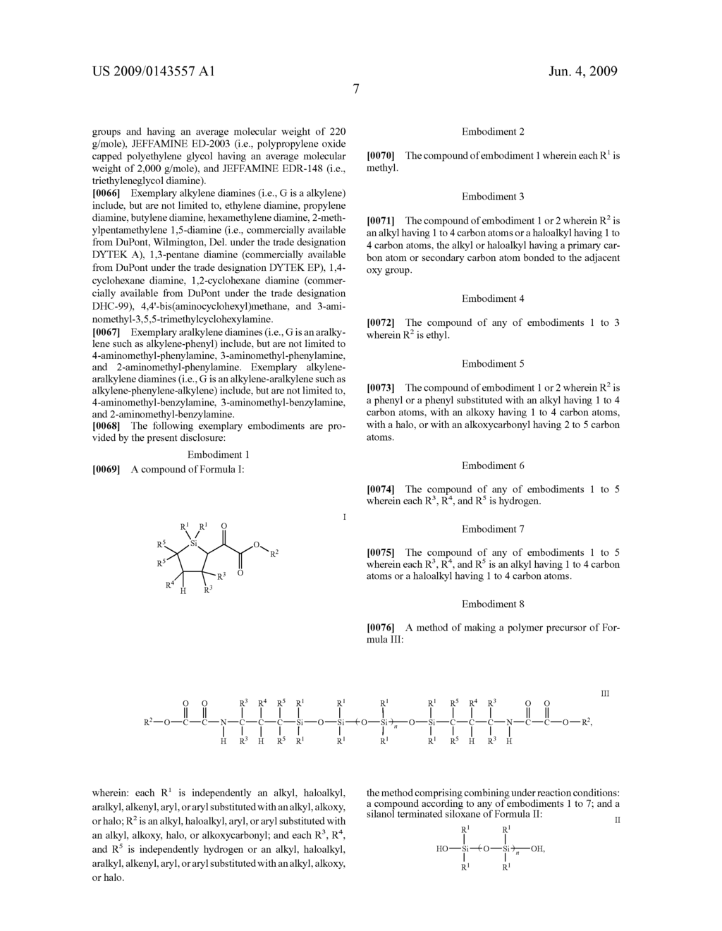 CYCLIC SILAZANES CONTAINING AN OXAMIDO ESTER GROUP AND METHODS - diagram, schematic, and image 08