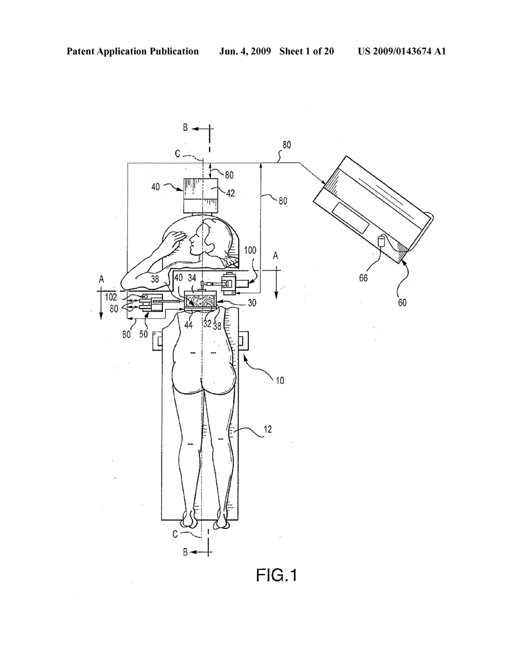 USER INTERFACE SYSTEM FOR MAMMOGRAPHIC IMAGER - diagram, schematic, and image 02