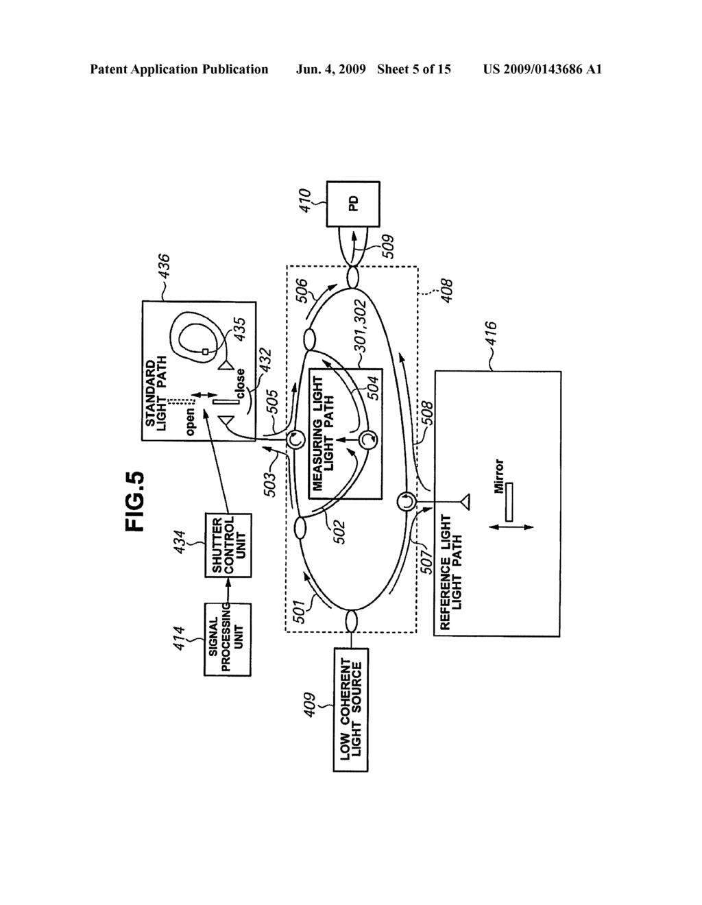 OPTICAL COHERENT TOMOGRAPHY DIAGNOSTIC APPARATUS - diagram, schematic, and image 06