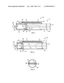 Fluid sample collecting and analyzing apparatus diagram and image