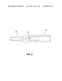 Medical luer fitting that promotes liquid mixing diagram and image