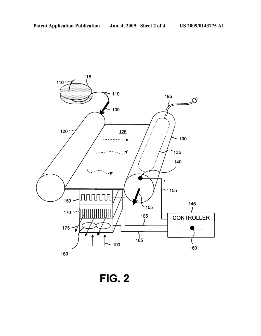 MEDICAL LASER HAVING CONTROLLED-TEMPERATURE AND STERILIZED FLUID OUTPUT - diagram, schematic, and image 03