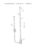 Method of inserting a vein filter diagram and image